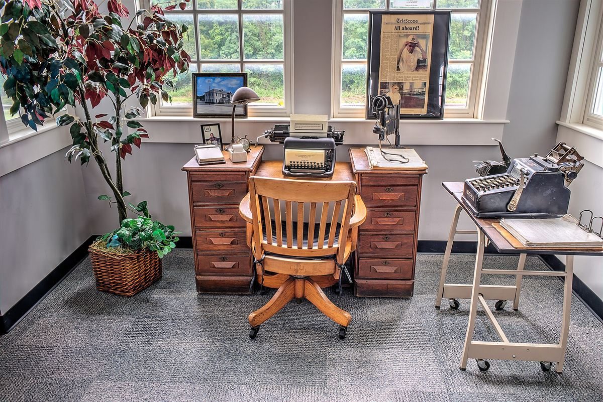 The Station Agent's Desk