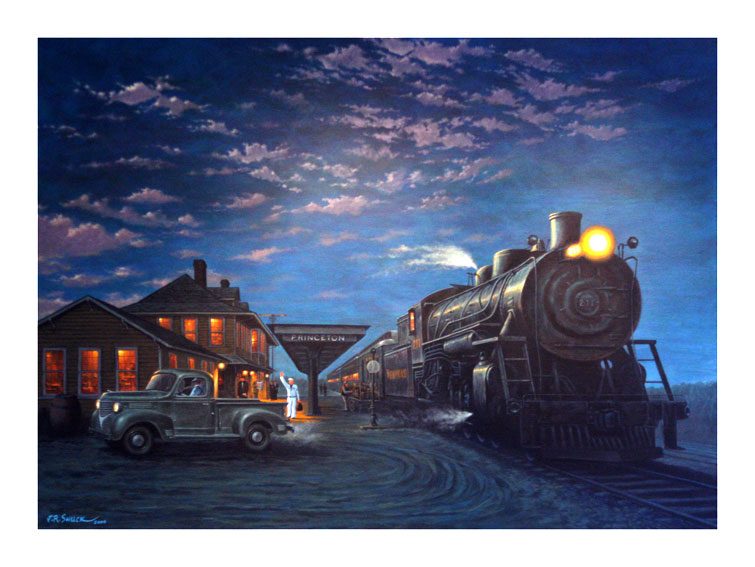 The Railroad in Art